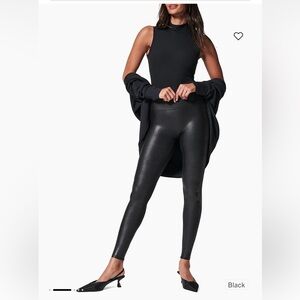 SPANX Faux Leather Leggings
